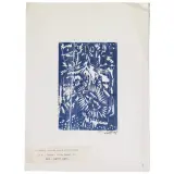 Silvio Loffredo, The Birth 1963 color, woodcut