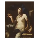 Francesco Furini, Circe, oil on canvas