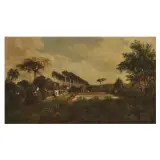 Esteban Chartrand, Cuban Landscape, oil on canvas