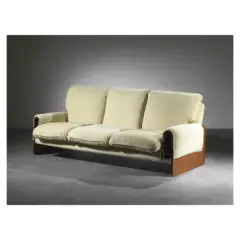 Sofa, Curved by Ferdinando Buzzi, WOOD STRUCTURE, offered Nov 2022