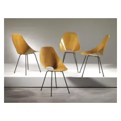 Untitled by Vittorio Nobili, FOUR «MEDEA» CHAIRS, offered Nov 2022