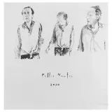 Miltos Manetas, Enzo Cucchi 2010, mixed media on canvas