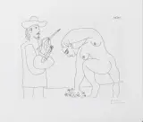 Pablo Picasso, Untitled 1970