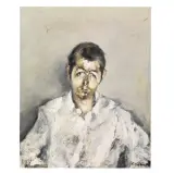 Paolo Vallorz, Angelo, oil on canvas
