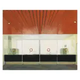 Luca Pancrazzi, Interior 1992, oil on cotton canvas