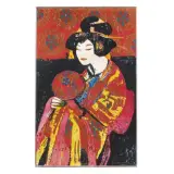 Salvatore Fiume, Untitled, Geisha silk-screen printing