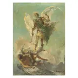 Giovanni Apollonio, Saint Michael Archangel, oil on canvas
