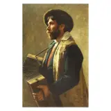 Anselm Feuerbach, Accordion Player
