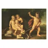 Vittorio Bianchini, Portrait Of Principe Corsini'S Sons, oil on canvas