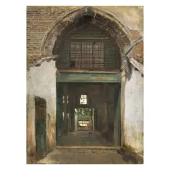 Internal Courtyard by Alberto Pasini, offered Oct 2022