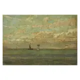 Guglielmo Ciardi, View Of The Venetian Lagoon