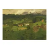 Guglielmo Ciardi, Mountain Landscape