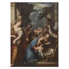 Adorazione Dei Pastori by Sebastiano Ricci, oil on canvas, offered Sep 2022