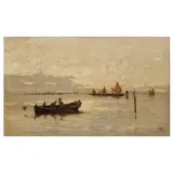 Guglielmo Ciardi, Fishermen (Chioggia'S Lagoon)