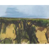 Ennio Morlotti, Vegetation, oil and pastels on board