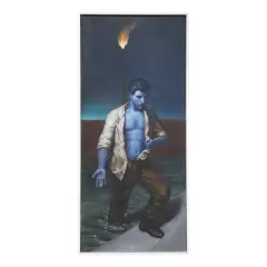 The return 1992 by Stefano Di Stasio, oil on canvas, offered Jul 2022