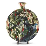 Ernesto Treccani, Untitled, Amphora painted pottery