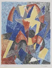 Untitled by Gino Severini, lithograph, offered Jul 2022