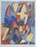 Gino Severini, Untitled, lithograph