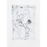 Mario Schifano, The beauty and the Beast, lithograph