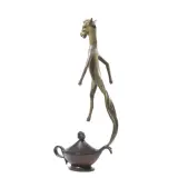 Paolo Maione, Aladin, bronze sculpture