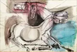 Bruno Cassinari, Studio per cavalli 1973
