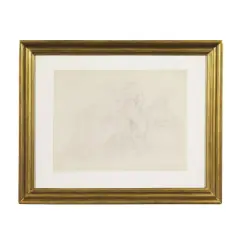 Benjamin West, Maternità, pencil on paper