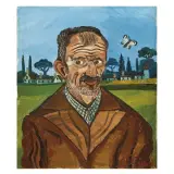 Antonio Ligabue, Self-portrait 1953