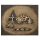 Anton Zoran Mušič, Paesaggio senese 1954
