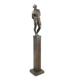 Javier Marín, San Sebastiàn, bronze sculpture h