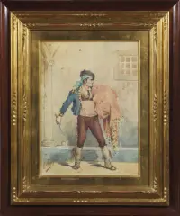 Torero by José Villegas Cordero, watercolour on paper, offered Jun 2022