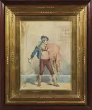 José Villegas Cordero, Torero, watercolour on paper