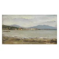 Seascape by Maurice Ramart, oil on canvas, offered Jun 2022