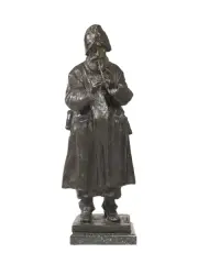 Ernesto Bazzaro, Il Pifferaio, bronze