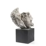 Lorenzo Viani, Head Of A Faun, plaster