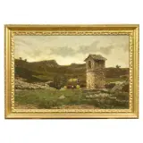 Flavio Bertelli, Carpegna, oil on canvas