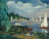 Franz Heckendorf, Partie am Wannsee