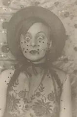 Gertrud Arndt, Maskenselbstbildnis Nr. 39 A, Dessau, 1929, Vintage. Silbergelatineabzug