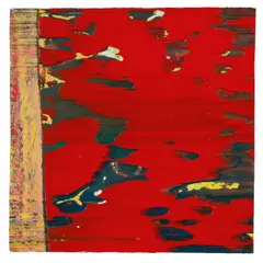 Miniature by Gerhard Richter, 1996, Öl auf Leinwand, auf weißen Karton aufgezogen, gerahmt, verglast, sold Dec 2016