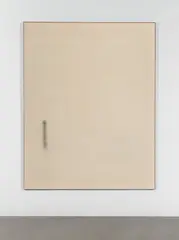 David Ostrowski, F (Musik ist Scheisse), 2013, Sprühlack auf Leinwand