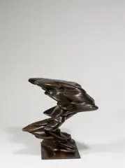Tony Cragg, Gate, 2017, Bronze mit brauner Patina. Höhe: 40 cm (15 ¾ in.)