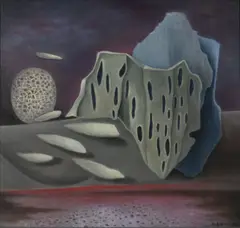 Ivana Bednářová, Metamorphy, 2010, canvas, oil