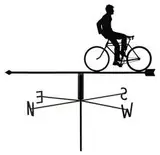 Rodney Graham, Weather Vane, 2002, Black enameled stainless steel