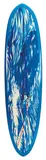 Untitled (They say water finds the lowest place.) by Raymond Pettibon, 2005, Hand-shaped Clark foam blank and polyester resin surfboard, sold Oct 2015