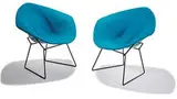 Harry Bertoia, Small Diamond chairs (2), 1952, Knoll Associates