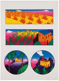 Ken Price, Four Images of New Mexico, 1997, Color lithograph on paper