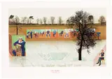 The Atelier March 17th 2009 by David Hockney, 2009, Inkjet-printed computer drawing on paper, sold Oct 2015