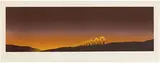 Ed Ruscha, Hollywood, 1968, 8-color screenprint on paper