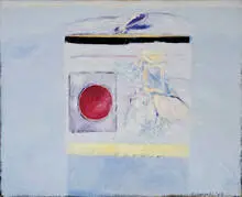 George Miyasaki, Dap, 1962, Oil on canvas