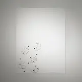 Richard Tuttle, Six Nails, 2005, enamel on steel, nails